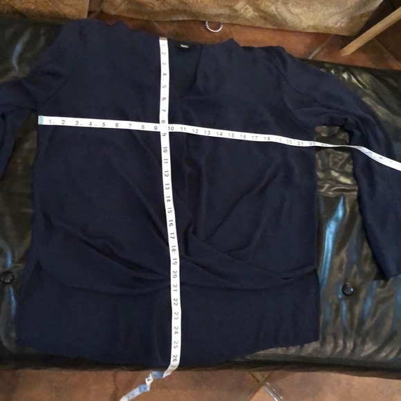 Mossimo Navy Blue Blouse - Picture 2 of 8